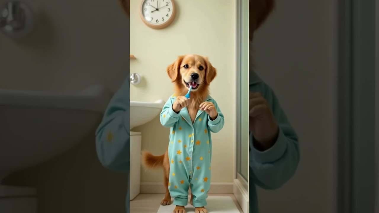 Morning Rush: Cat & Dog’s Hilarious School Adventure | AI Short Film