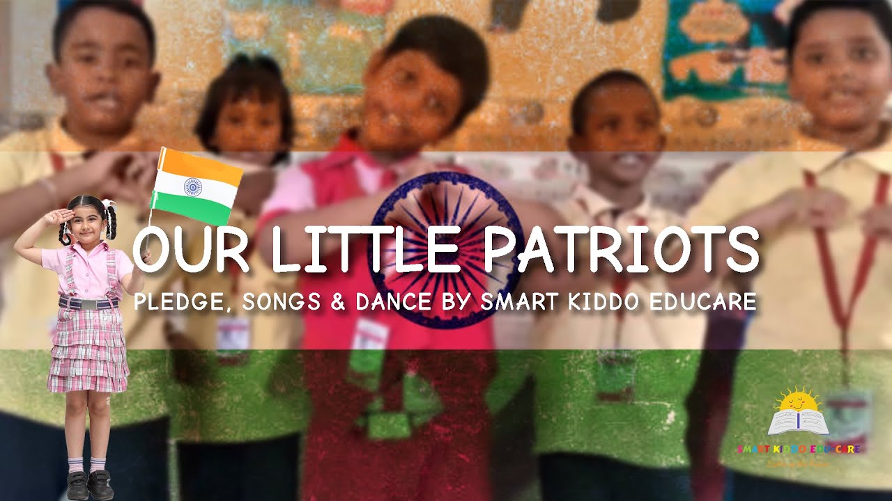 Our Little Patriots 🇮🇳 | Indian Pledge, We Shall Overcome & Nanha Munna Rahi Hoon by Kids