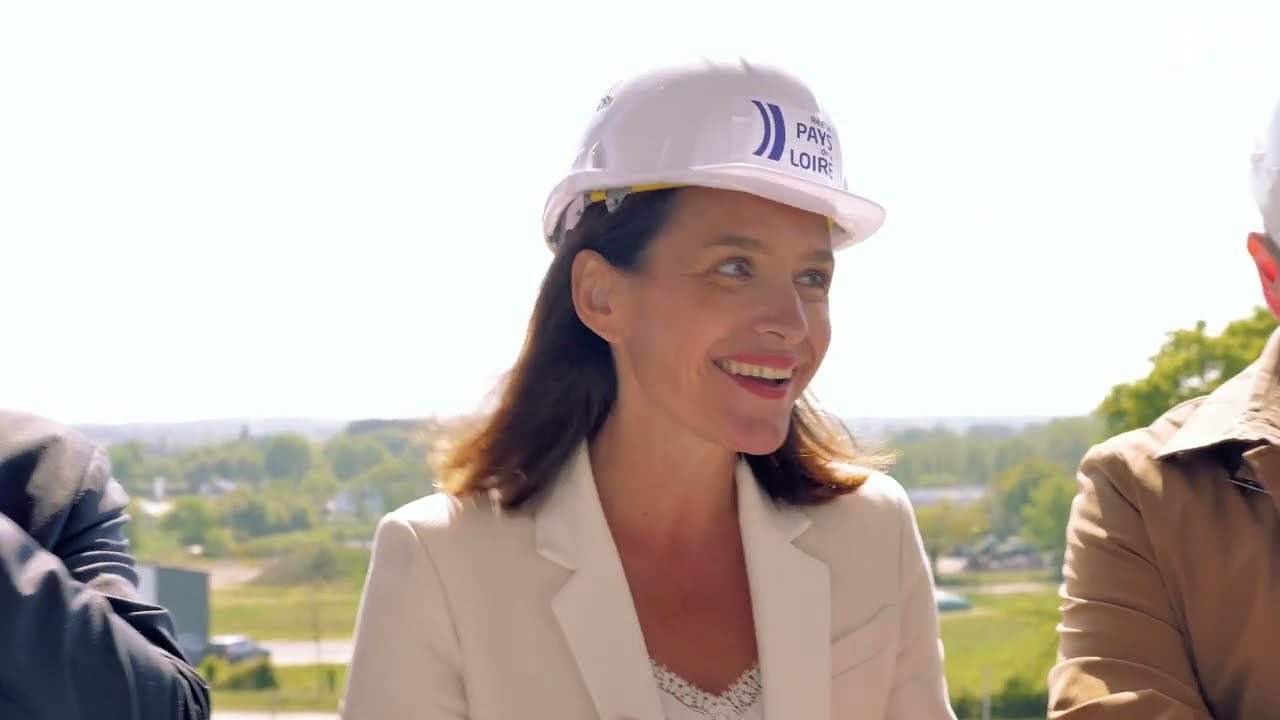 Futur lycée d'Aizenay : visite des travaux avant ouverture