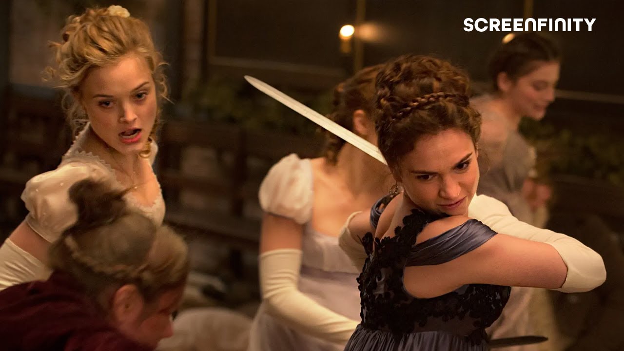 Best scene in Pride & Prejudice & Zombies (ft. Lily James) | Screenfinity