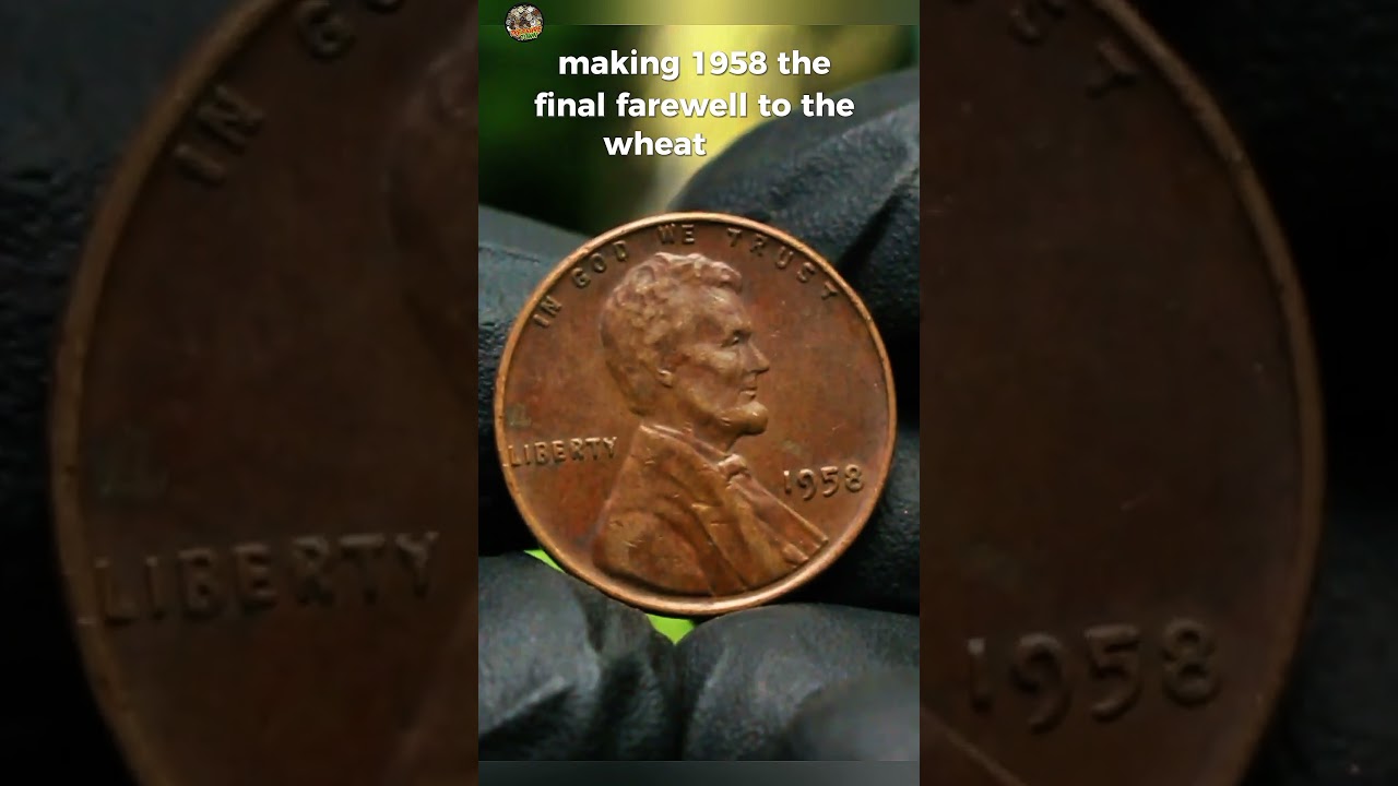 1958 Lincoln Wheat Penny &ndash; Last Year of the Wheat Reverse | Coin History & Value #coinage #uscoins
