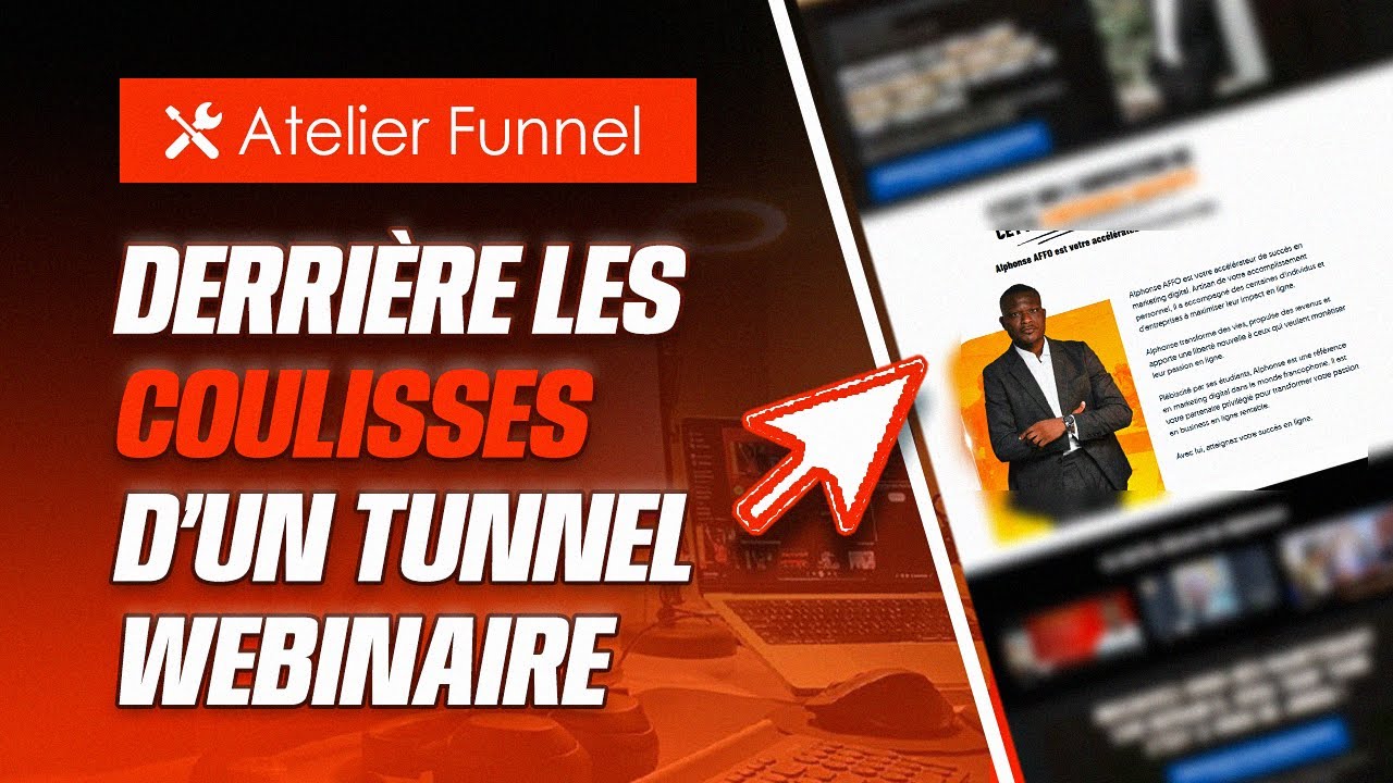 Je d&eacute;monte en live le tunnel webinaire d&rsquo;un expert marketing (et je le reconstruis pas &agrave; pas)