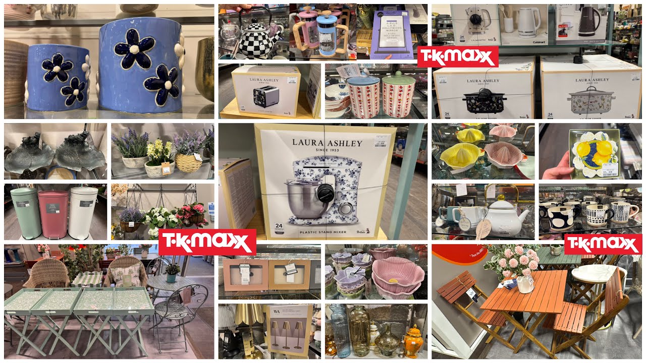 ♦️TK MAXX♦️NEW SPRING COLLECTION IN STORES😍GARDEN DECOR,HOMEDECOR, KITCHEN, BATHROOM & STORAGE ITEMS