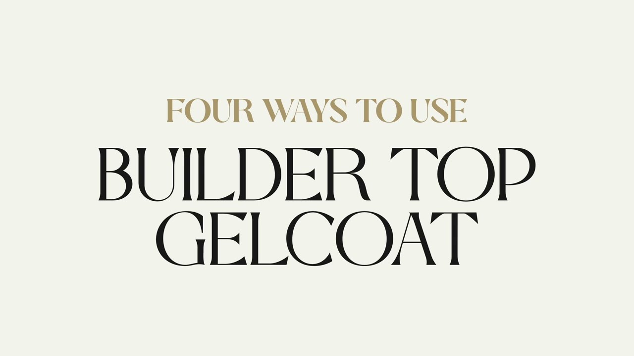 Ways to use Builder Top Gelcoat!