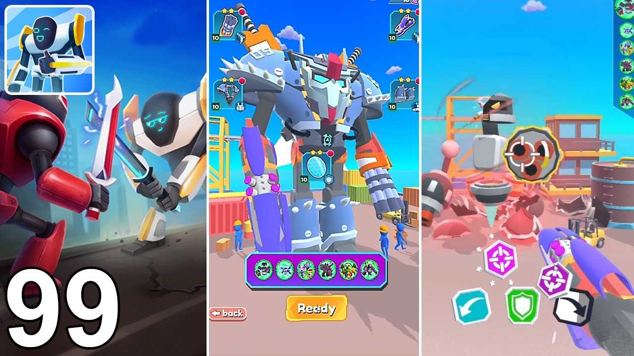 Mechangelion Part 99 – Dual Firearms Mech with Gatling Gun & Lightning Charger!