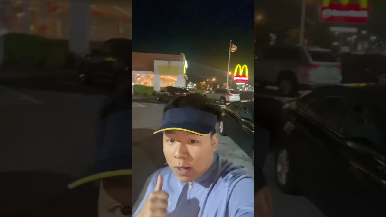 McDonald’s worker crashes out 