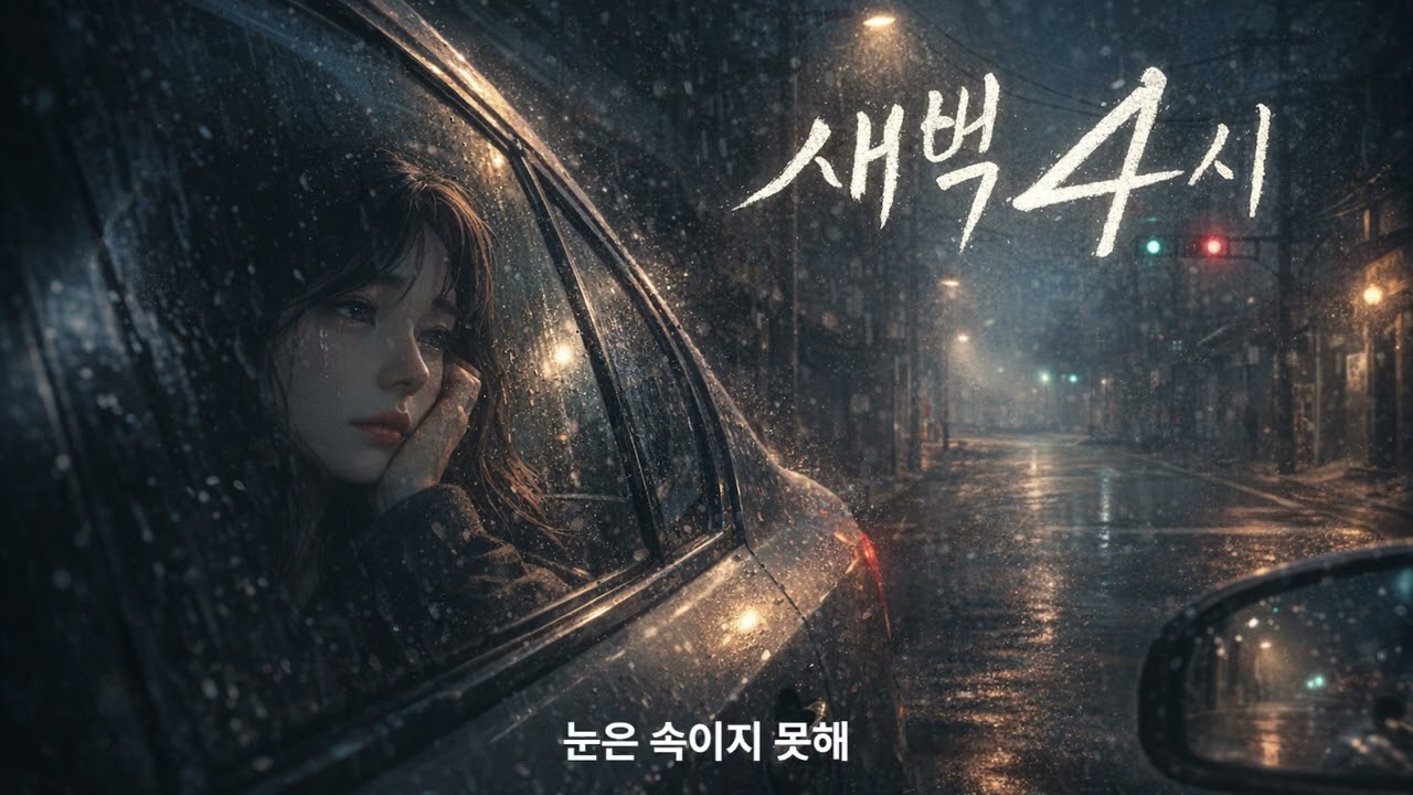 새벽 4시  조용한 밤, 혼자 듣는 감성 발라드