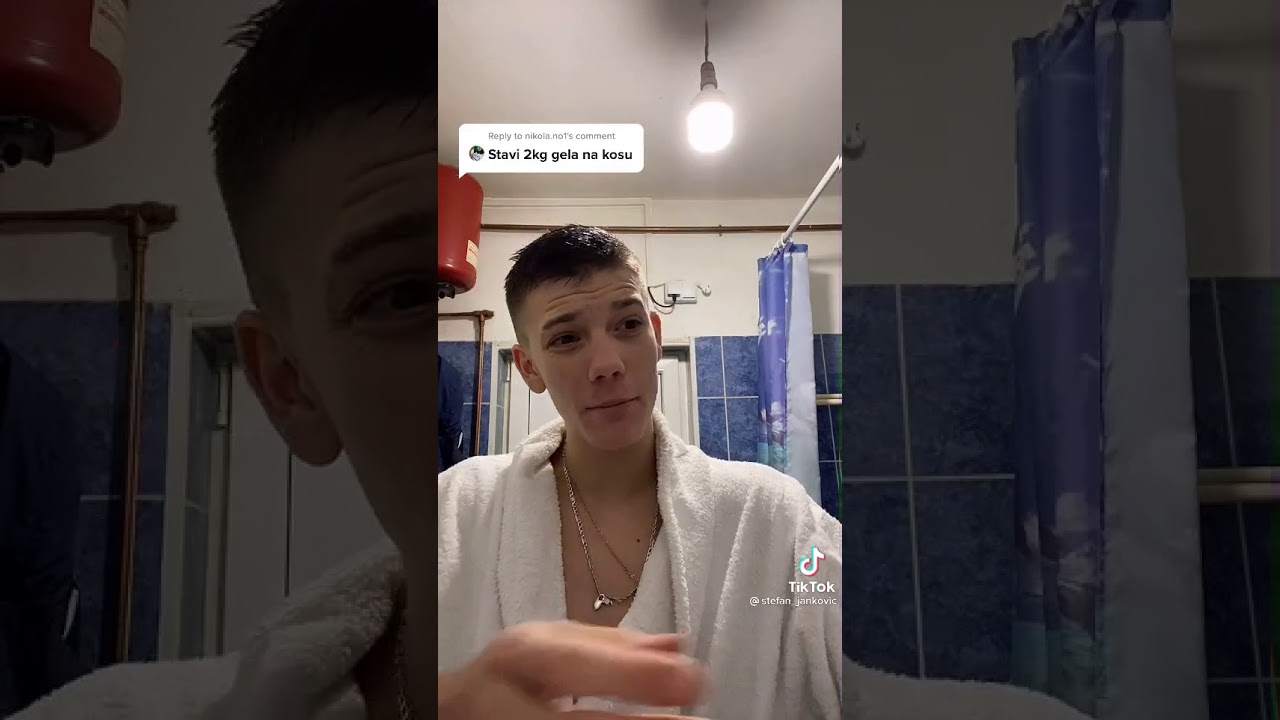 Janko - stavio 2kg gela na kosu!