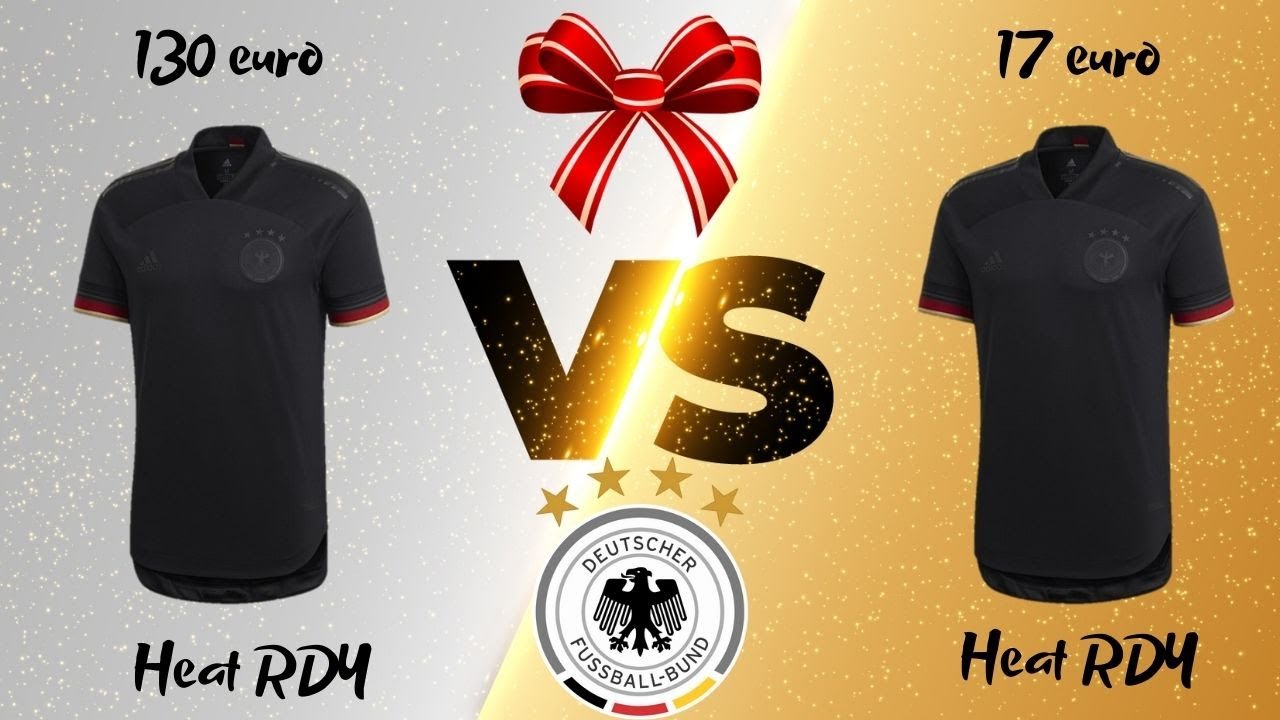 Unboxing + comparatif Maillot Allemagne Adidas 21-22 Player Issue Heat RDY Vrai v Fake