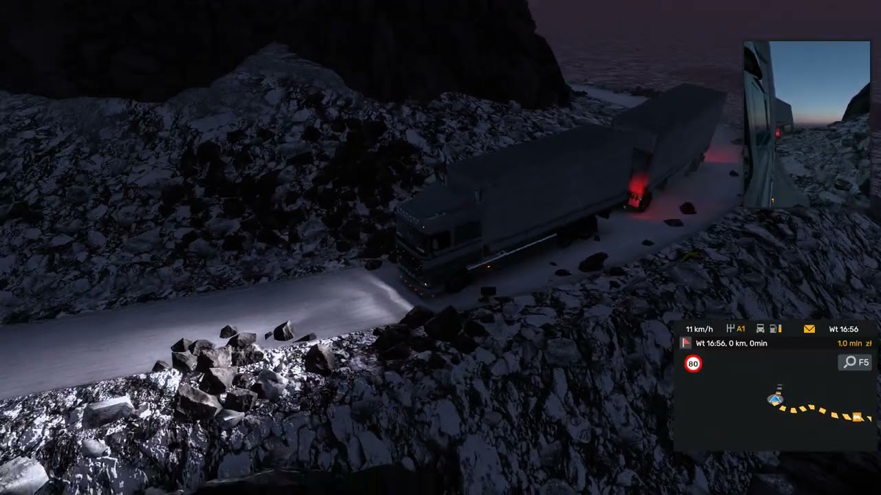 Euro Truck Simulator 2 , DAF XF Tandem , Islandia