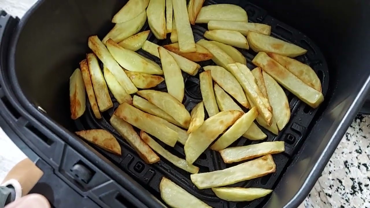 Cosori Air Fryer ile Taze Ev Patatesi Yaptım | Çok Lezzetli Ve Sağlıklı Oldu