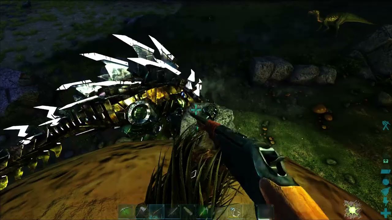 Exploring in Ark: Survival Aberration