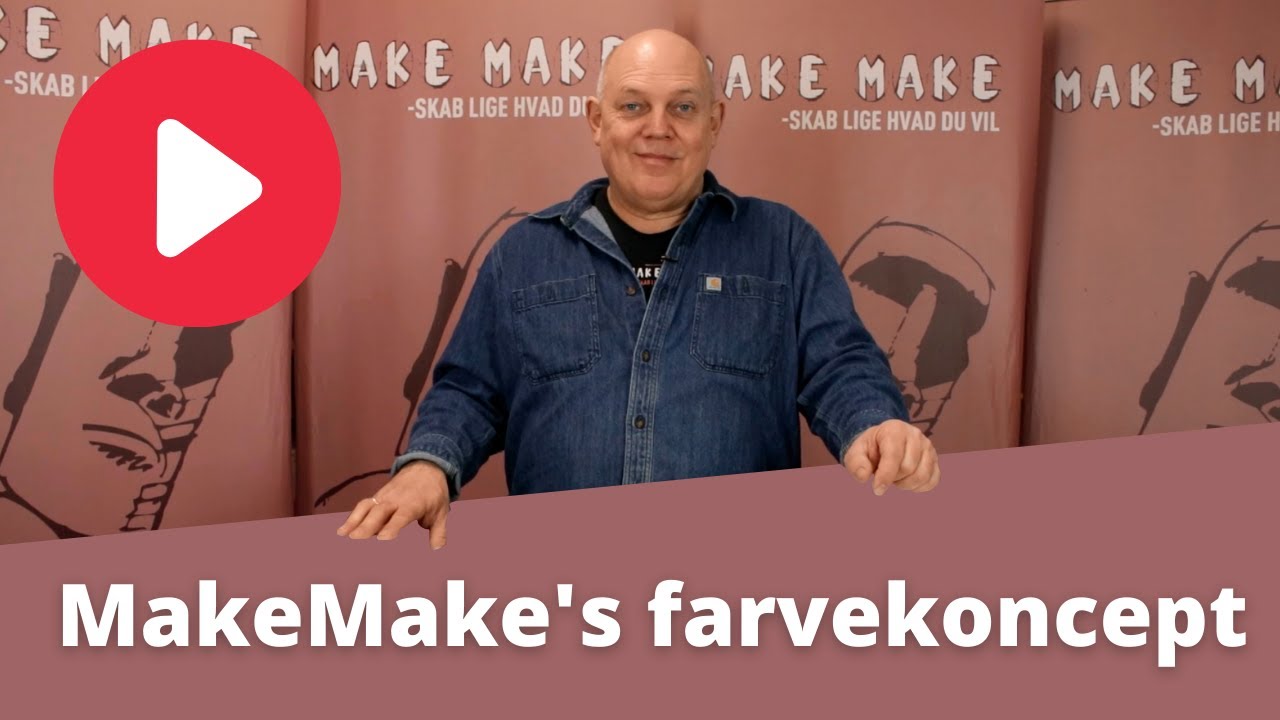 MakeMake's farvekoncept - Overblik