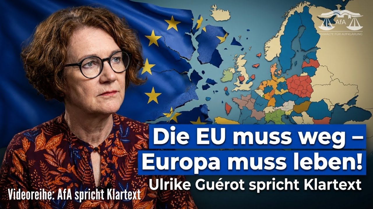 Ulrike Gu&eacute;rot: EU ist undemokratisch & MUSS WEG! Vision Europ&auml;ische Republik