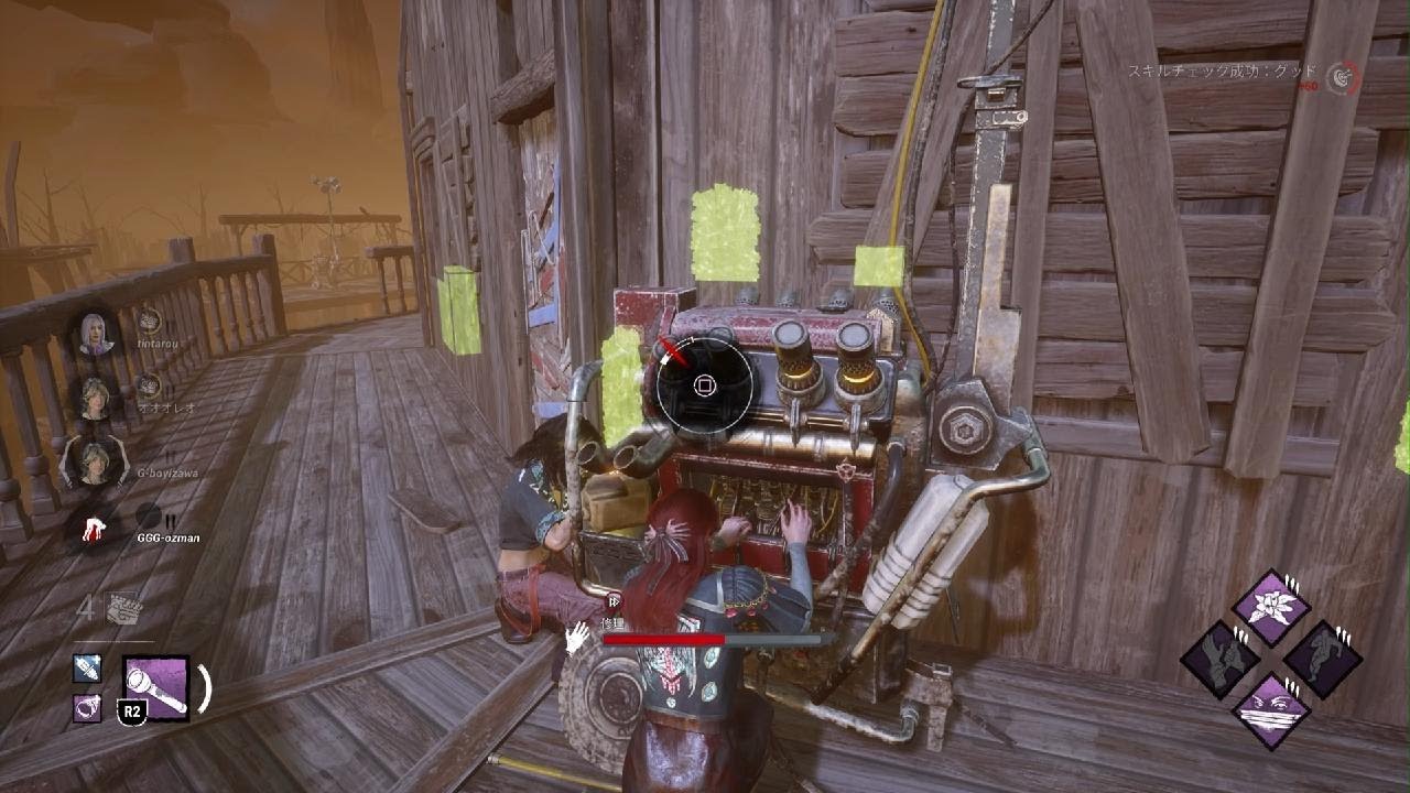 3人でレイス戦　ライトの圧力