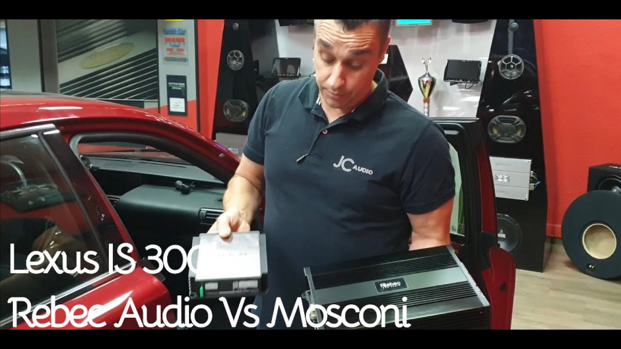 Lexus IS 300h Rebec Audio Vs Mosconi