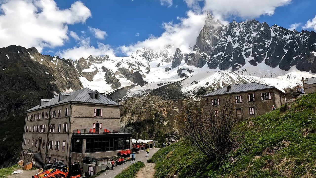 Mont Blanc, Chamonix Mer de Glace & Ice Cave by Railway Montenvers, RAW in 4K, 2024