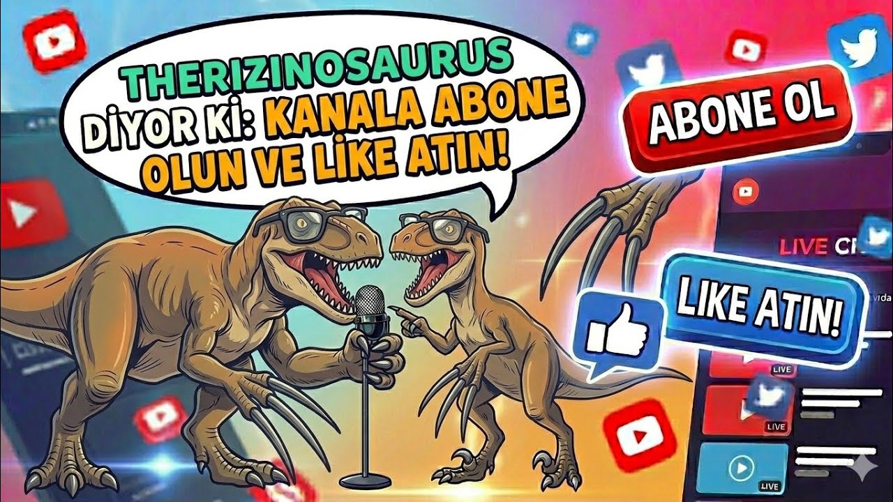 0 dan 100 e therizinosaurus #thecurseddinosaurisle