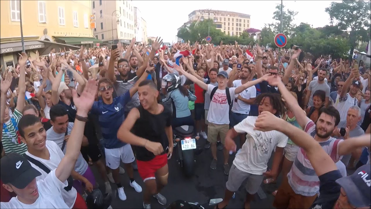 Clapping Ajaccio Motard Coupe du monde France 2018
