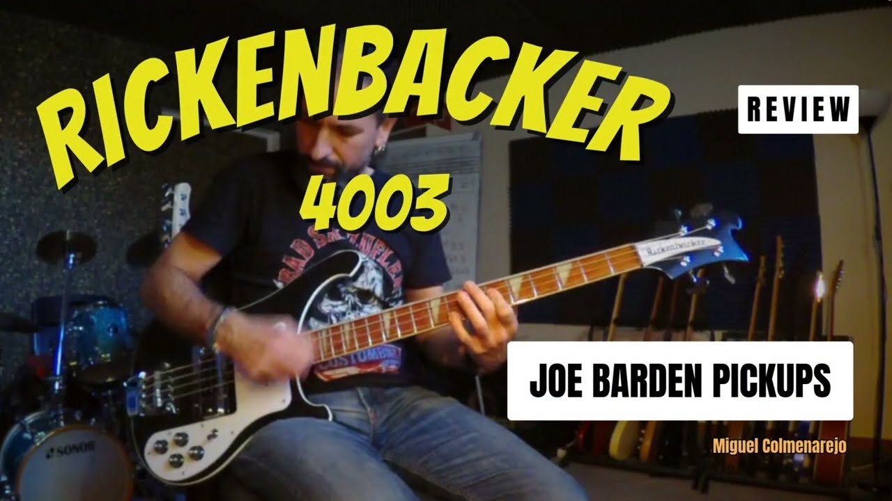 Rickenbacker 4003 with Joe Barden Pickups