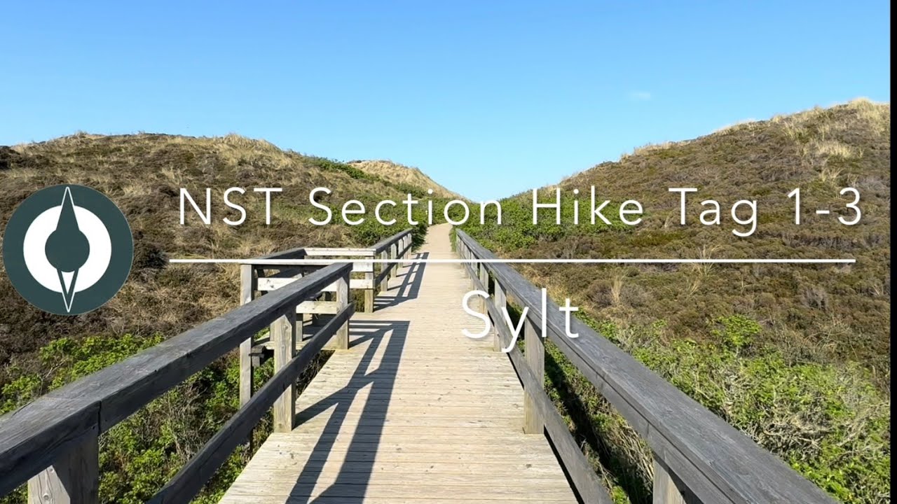 NST Section Hike Tag 1 - 3 Sylt #nordsüdtrail #fernwandern #fernwanderweg