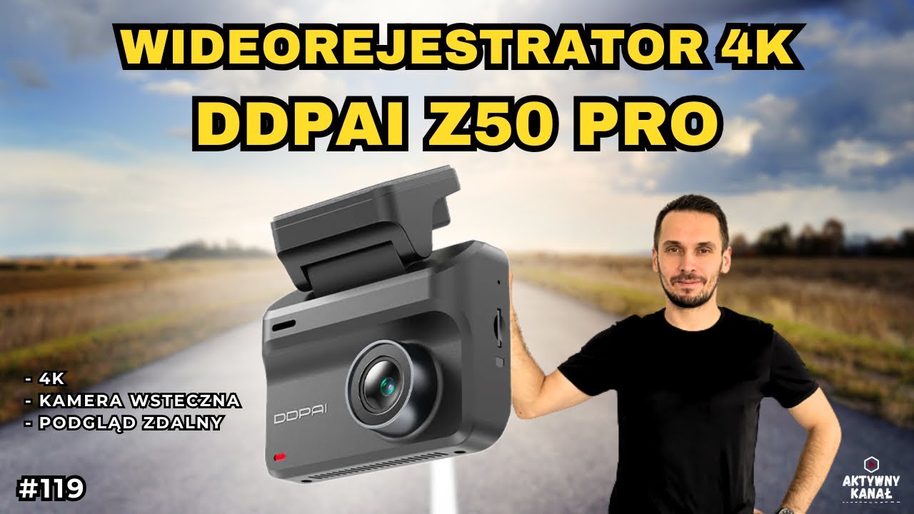 DDPAI Z50 Pro RECENZJA 🚗 Wideorejestrator 4K z podglądem ONLINE i tylną kamerą