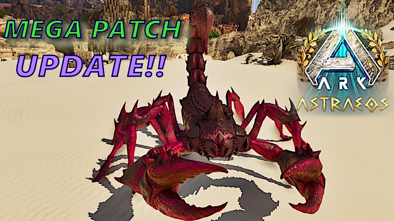 Exploring the New Mega Patch Region of Astraeos - Pyranthos West - Ark Exploring Astraeos Ep01