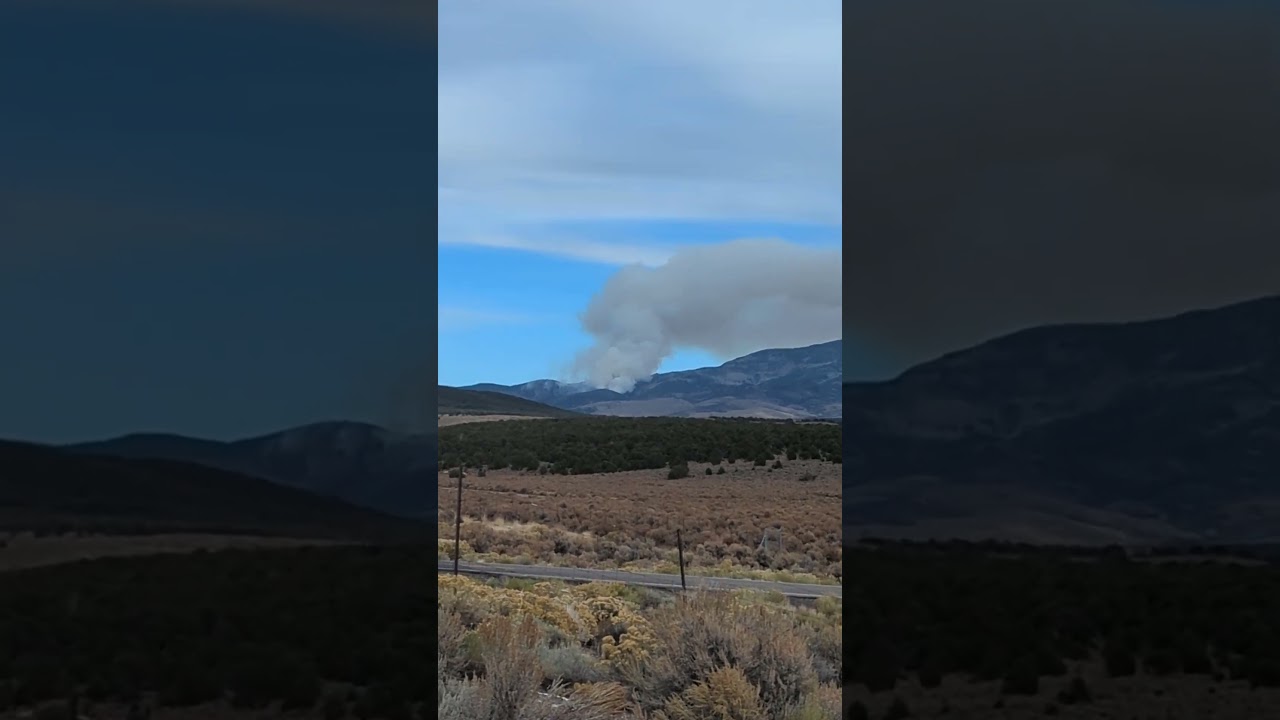 Fire near Fillmore / Beaver