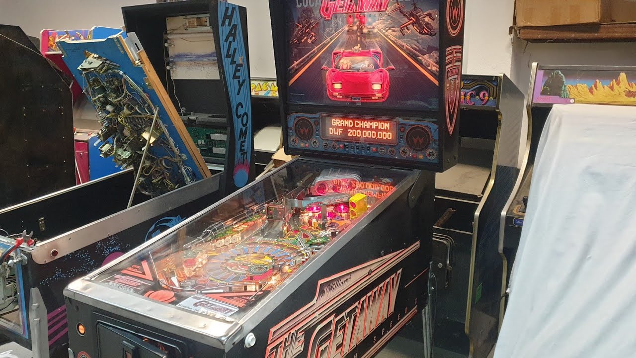Pinball The Getaway repaso general reparamos electronica