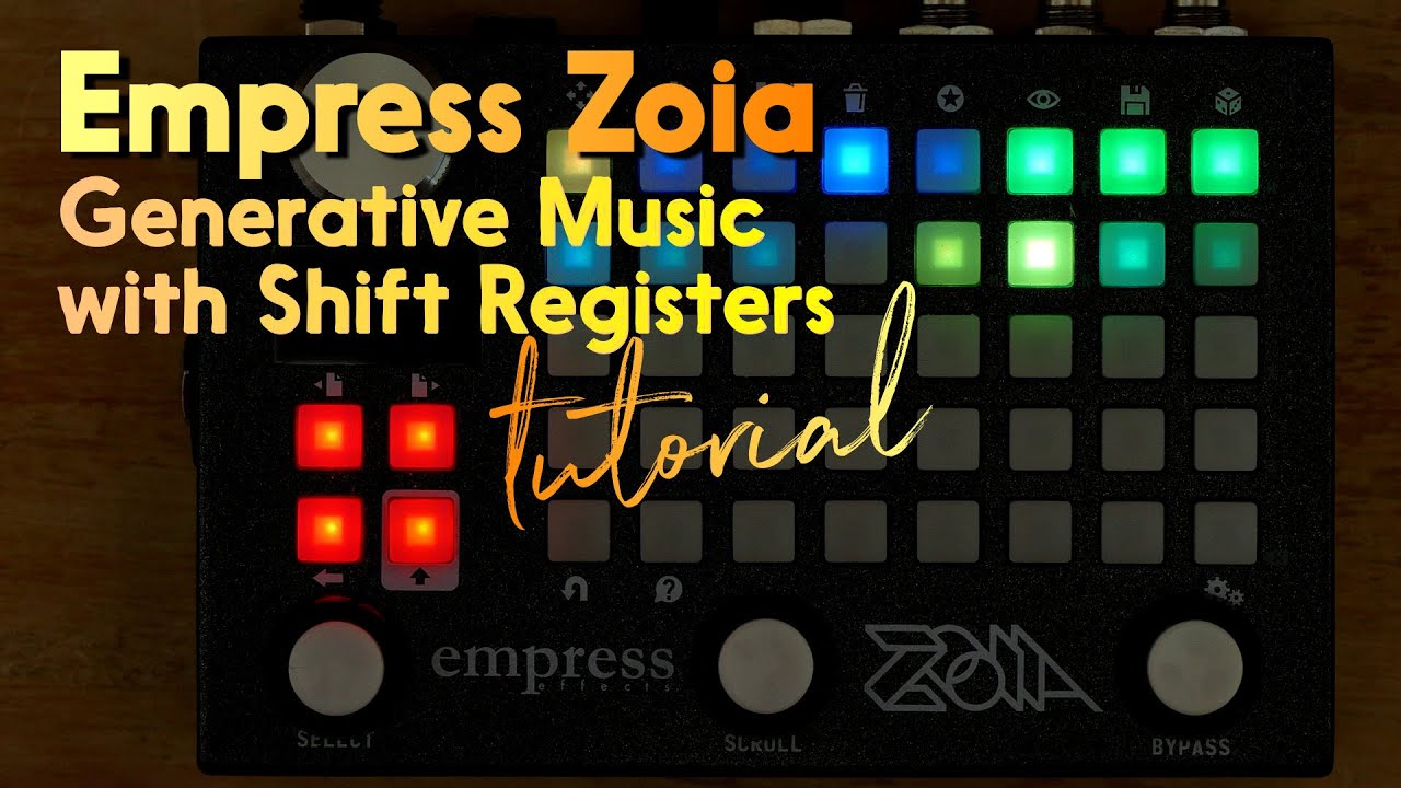 Zoia Tutorial - Polyphonic Generative Music with Shift Registers