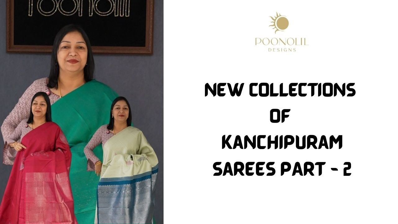 NEW COLLECTIONS OF KANCHIPURAM SAREES PART - 2