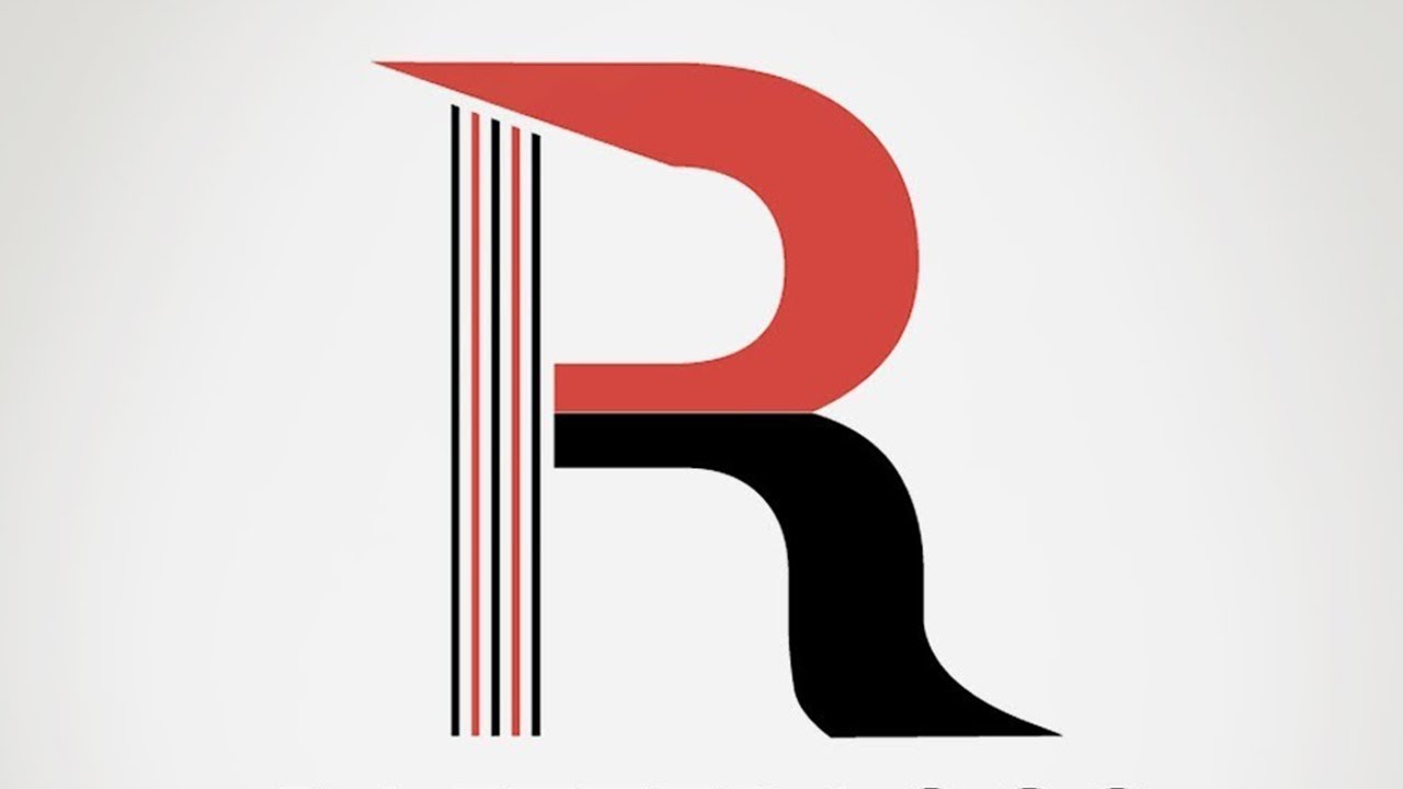 Letter R Logo Design Illustrator | R Logo Illustrator