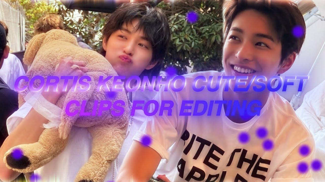 Cortis Keonho Cute/Soft Clips For Editing 