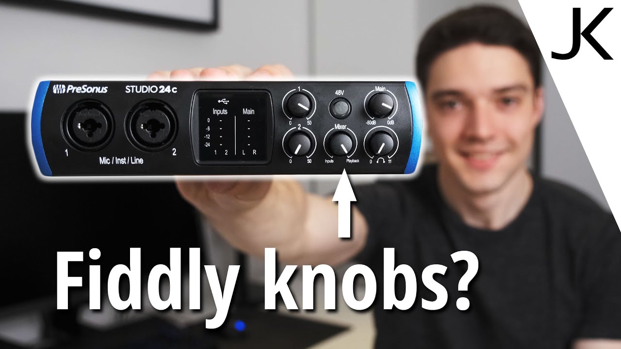 Обзор аудиоинтерфейса PreSonus Studio 24c (тест качества звука)