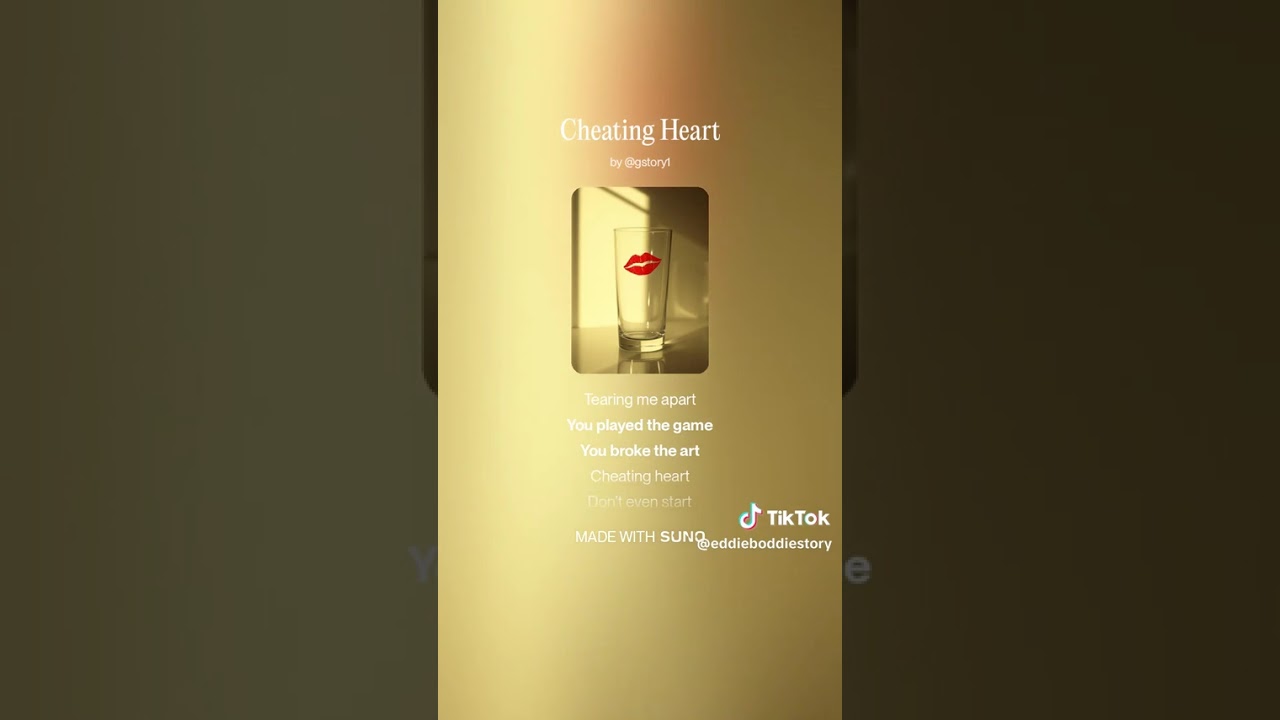YOUR CHEATING HEART 