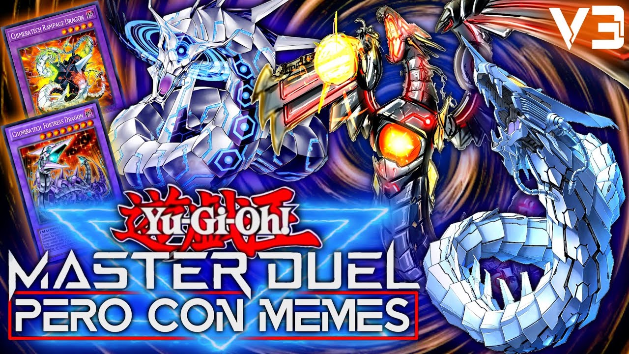 ES QUE LO VES Y TE ENTRAN LAS GANAS DE JUGAR! [CYBER DRAGON DECK] || MASTER DUEL PERO CON MEMES - v3