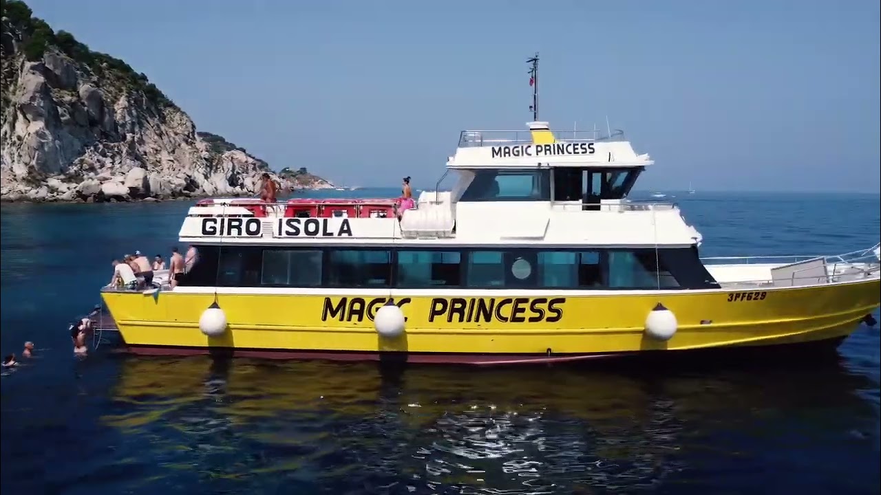Giro isola d'Elba - motonave Magic Princess - da Marina di Campo