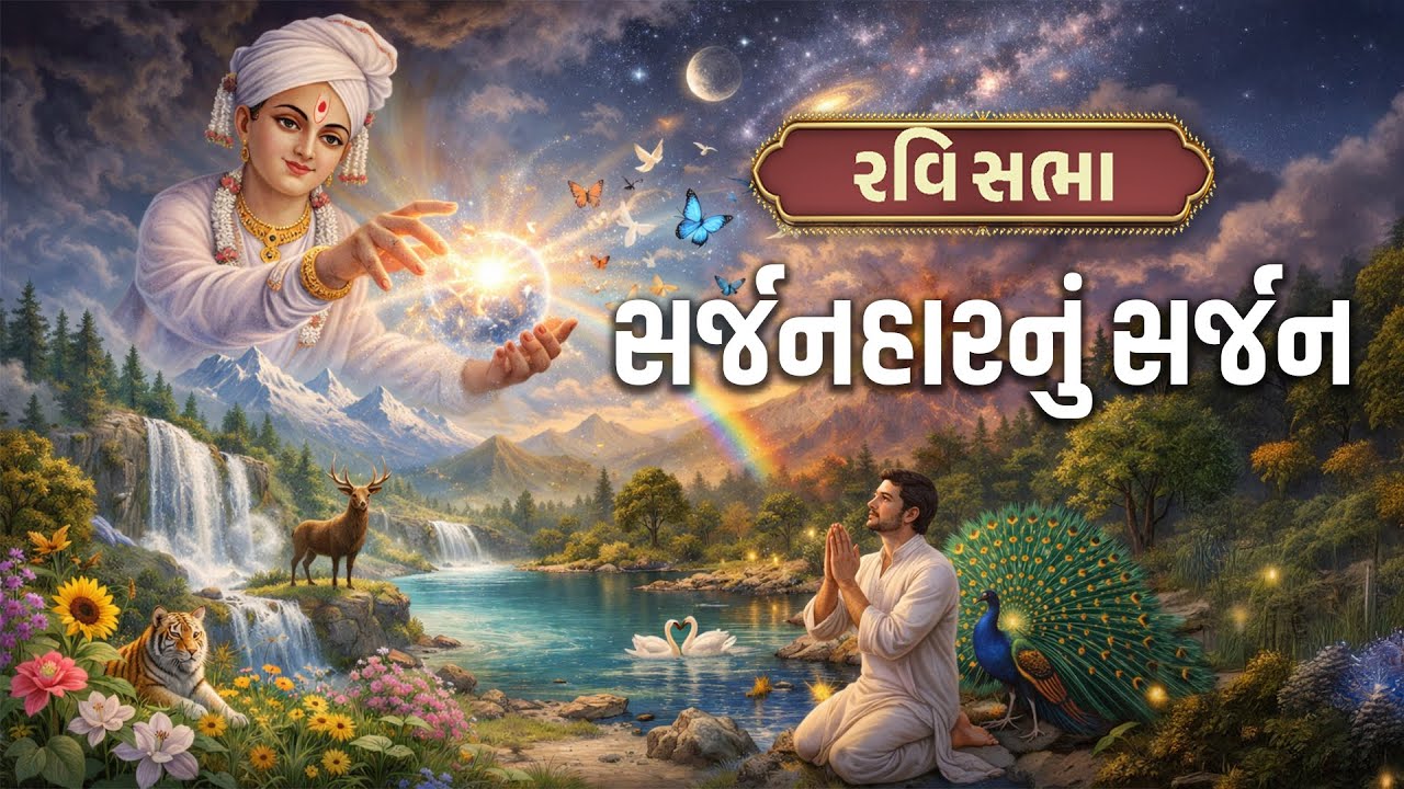 🔴 Live | સર્જનહારનું સર્જન | CREATOR'S CREATION | Ravi Sabha | 1-2-2026