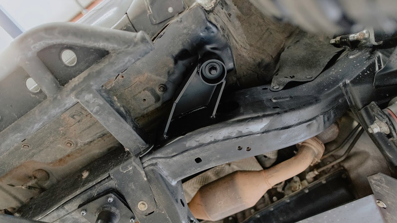 05 -15 Toyota Tacoma Body Mount Relocation Kit - Installation
