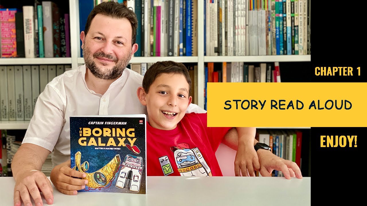 CAPTAIN FINGERMAN. THE BORING GALAXY Educational Comics | Read Aloud #storytime #comics #storyteller