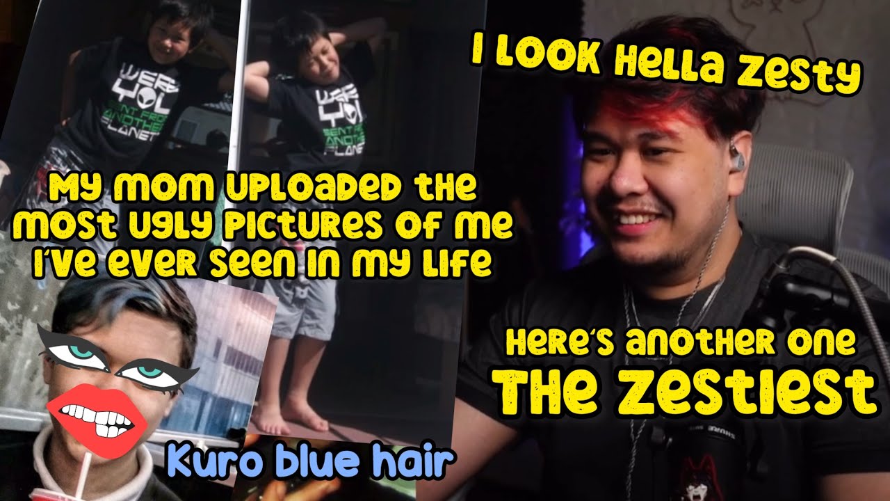 MamaKuro uploaded Kuro’s zesty pictures when he was a child