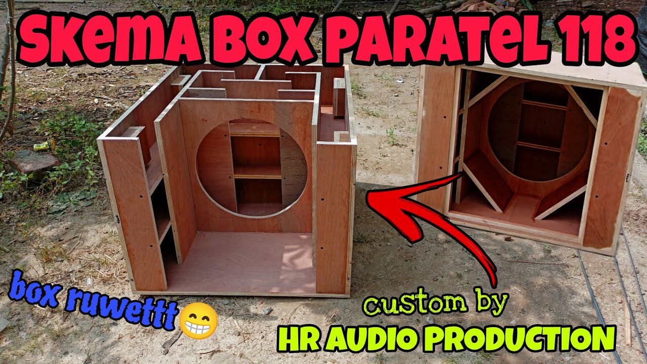 Skema Box Paratel 18 inc  Horeggg || Custom Product By HR Audio Production🔥