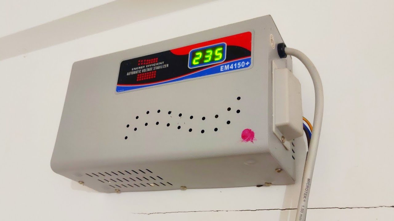 Microtek AC Voltage Stabilizer | Wire Connection.1.5 Ton 2021