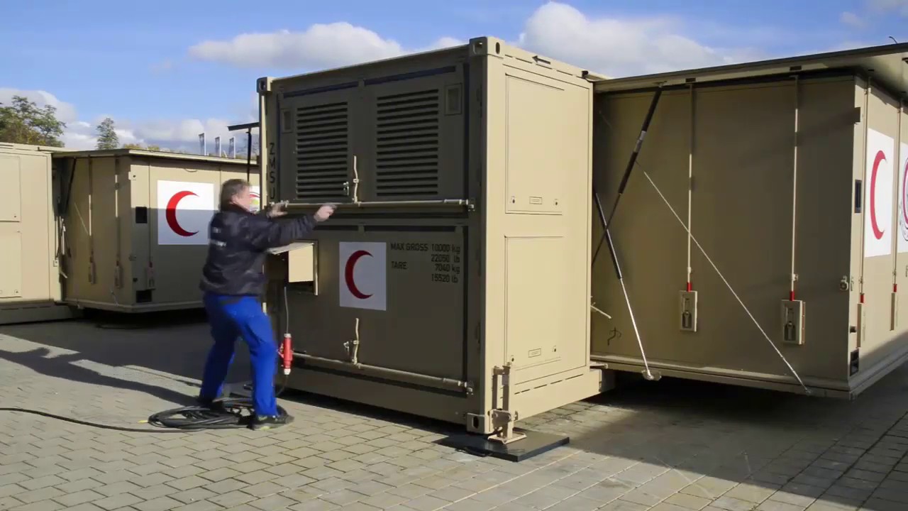 Zeppelin Mobile Systeme Deployment Expandable Container