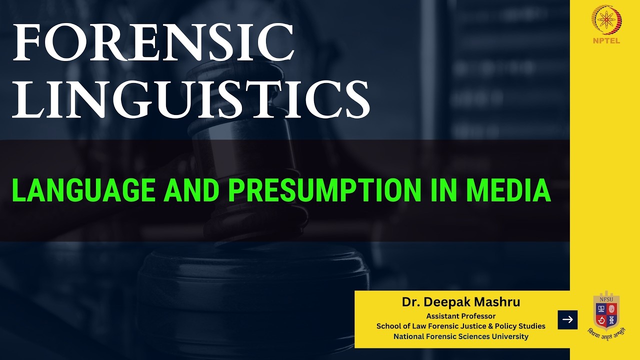 Language and Presumption in Media