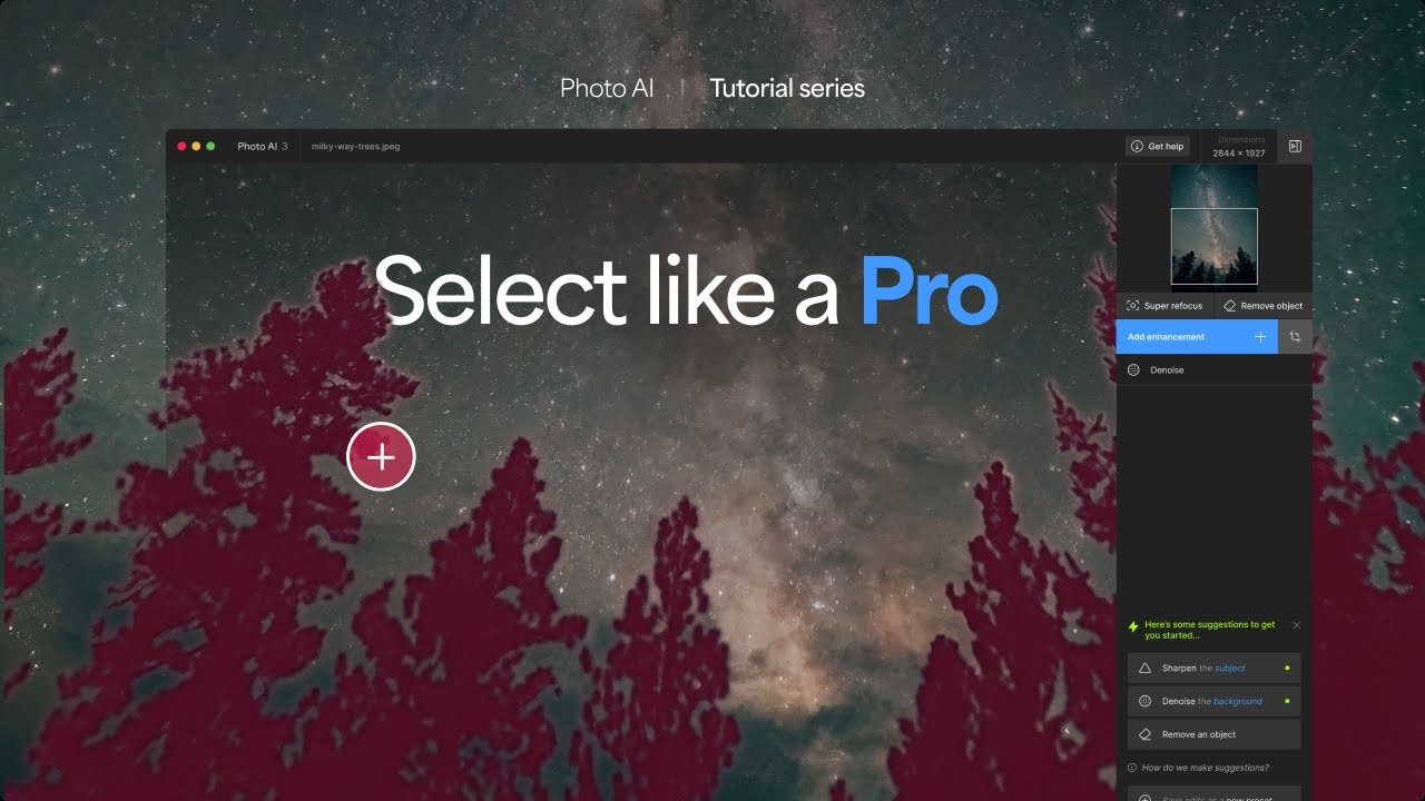 Photo AI: Selection