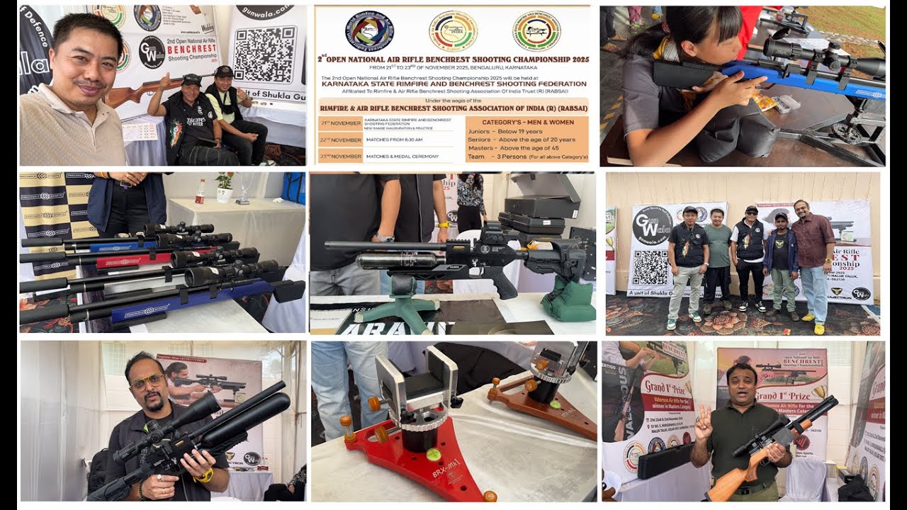 2nd Open National Air Rifle Benchrest Shooting Championship 2025, Karnataka