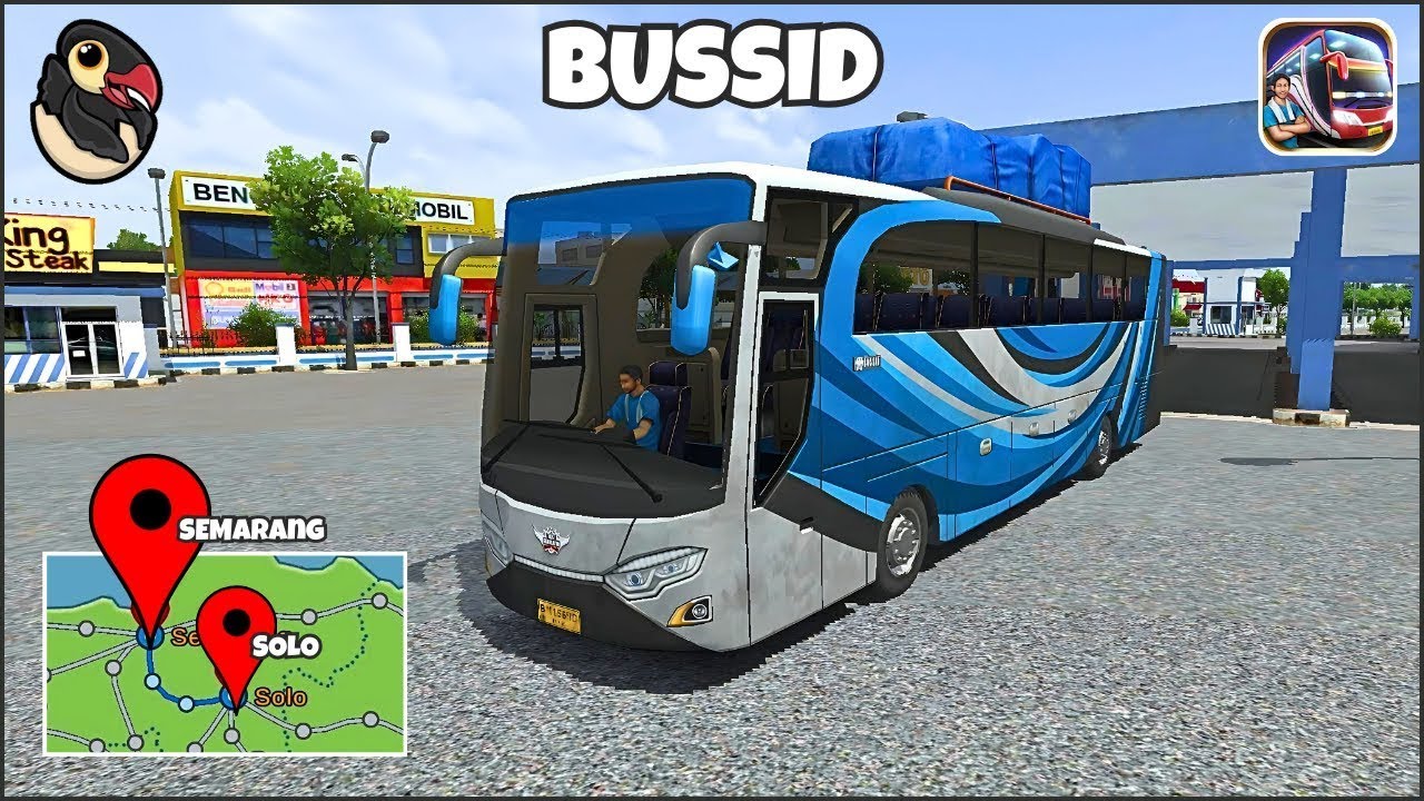 Bus Simulator Indonesia 🚐 – Travelling from Semarang to Solo | Realistic Bus Gameplay