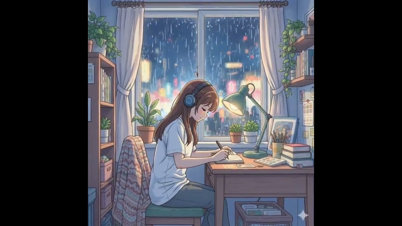 Rainy night • Melancholic Rainy Night Lofi Beat