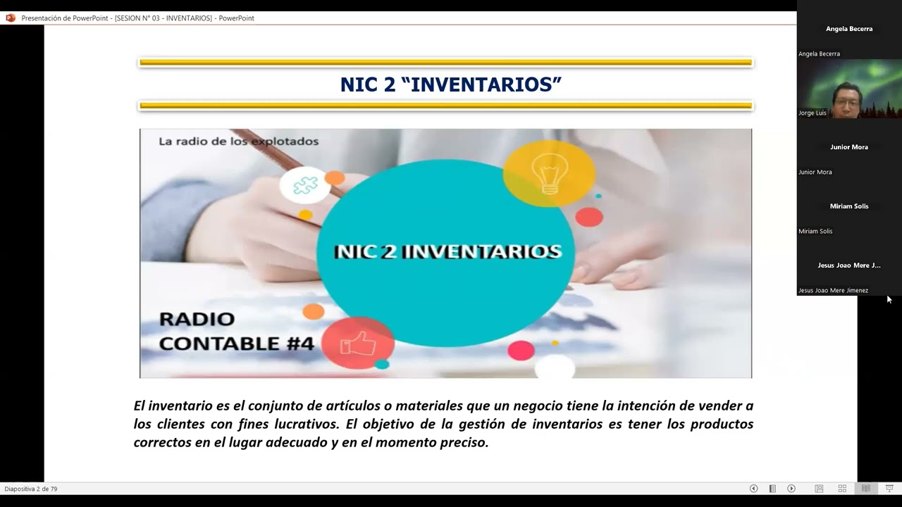 NIC Y NIIF SESIÓN III